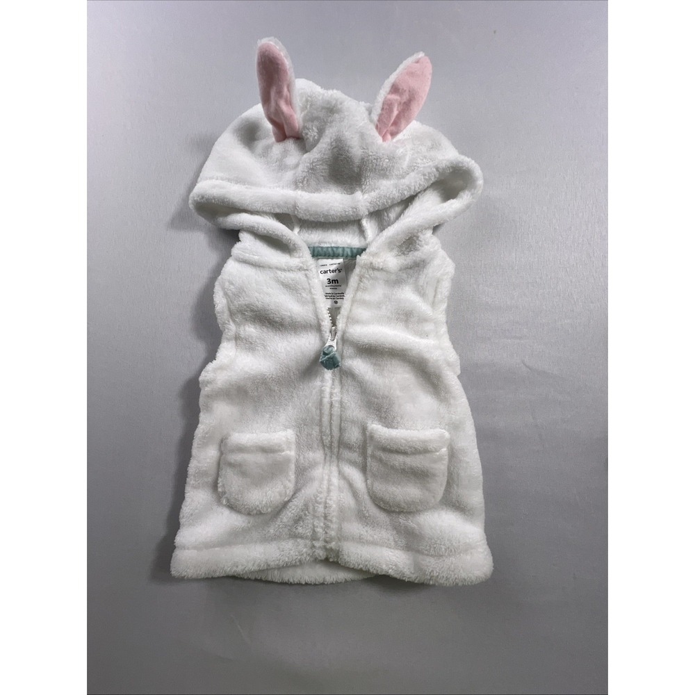 Lot of 4 Baby Girl Fleece CARTER'S Outerwear/Jackets/ Outfit 3 months - Picture 13 of 15